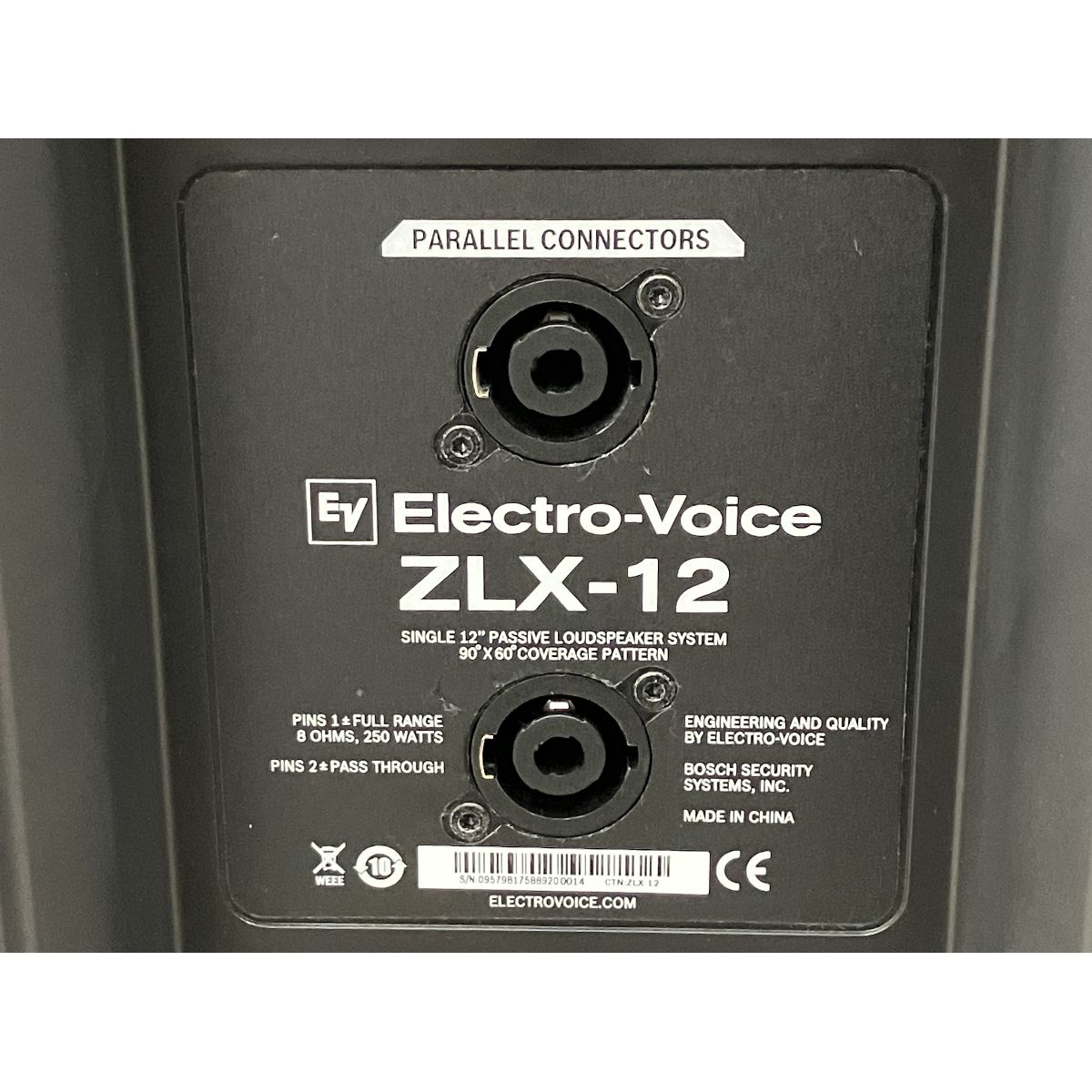 Electro-Voice エレクトロボイス ZLX-12 パッシブ スピーカー ペア 音教機材 中古 M9552536 - メルカリ