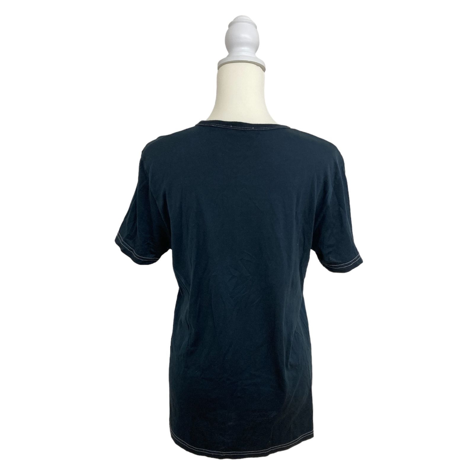 Christian Dior Tシャツ 半袖 ロゴ ブラック レディース DIOR | Dior Icons Tシャツ コットン & シルク ジャージー