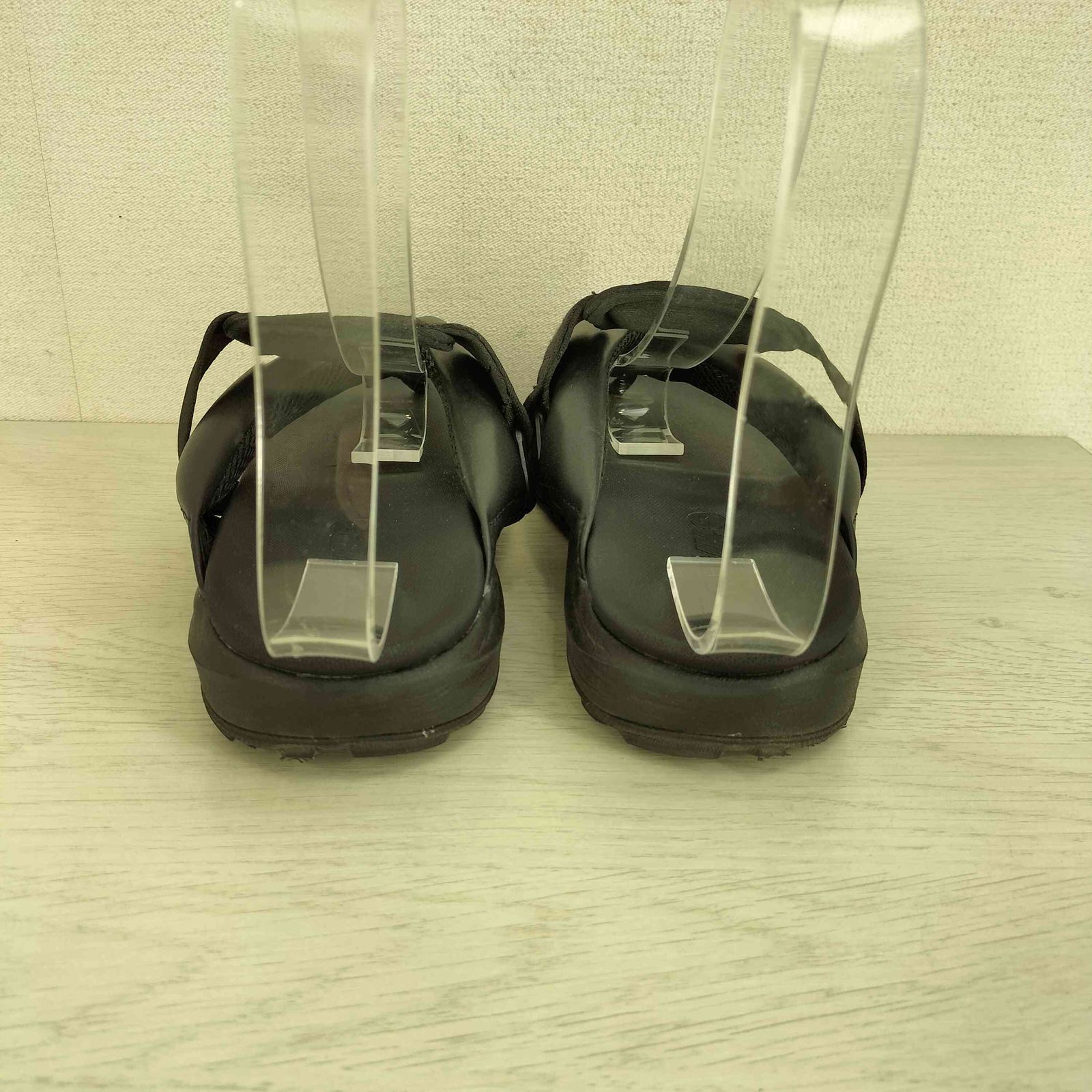 【新品未使用✨】alfredoBANNISTER 雪駄 トングサンダル クロコ型押し＞【WRAP SHOES】ボリュームソール雪駄 トング