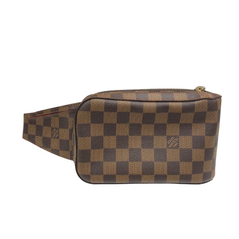 ルイ ヴィトン LOUIS VUITTON ジェロニモス N51994 ブラウン ダミエ メンズ ボディバッグ