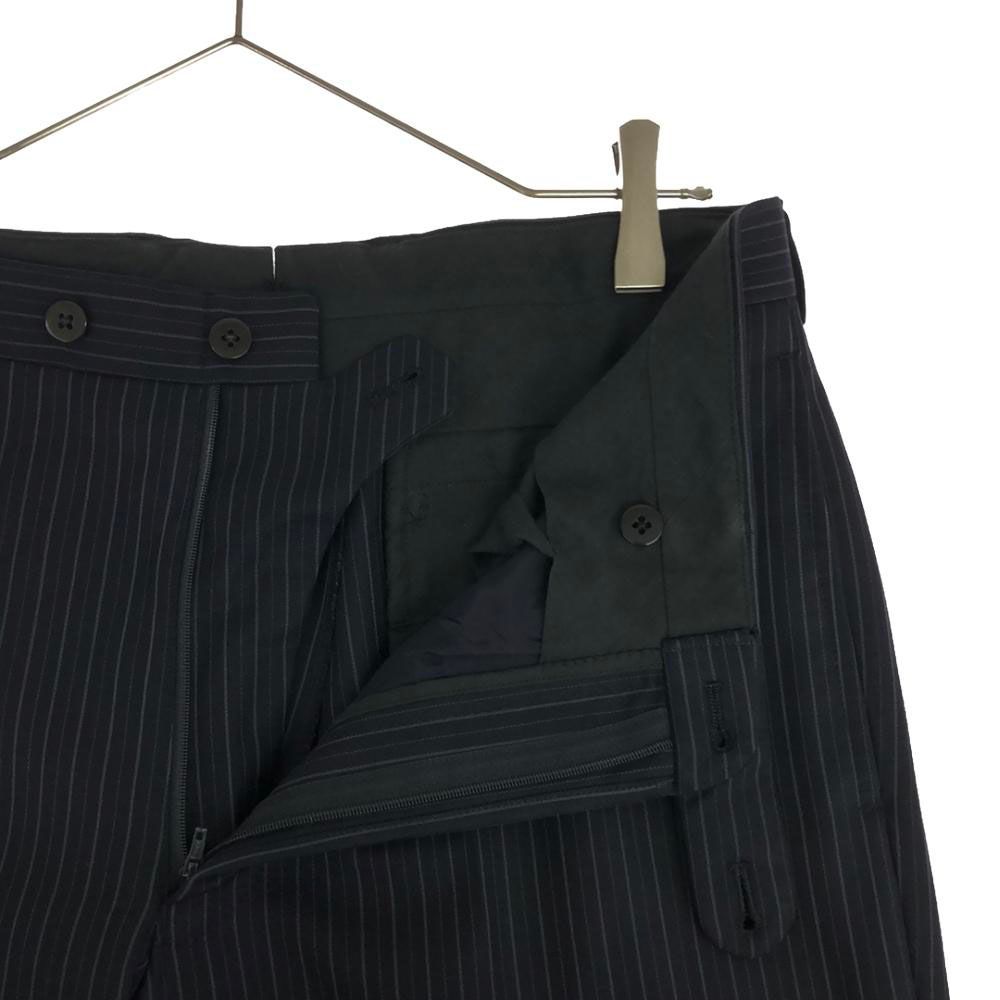 ビームスエフ 日本製 ウール ストライプ スーツ 上下 セットアップ 95