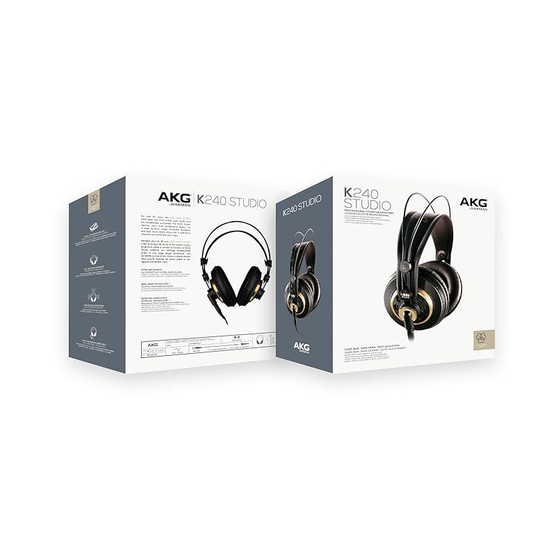 AKG プロフェッショナルスタジオモニター・セミオープンヘッドフォン