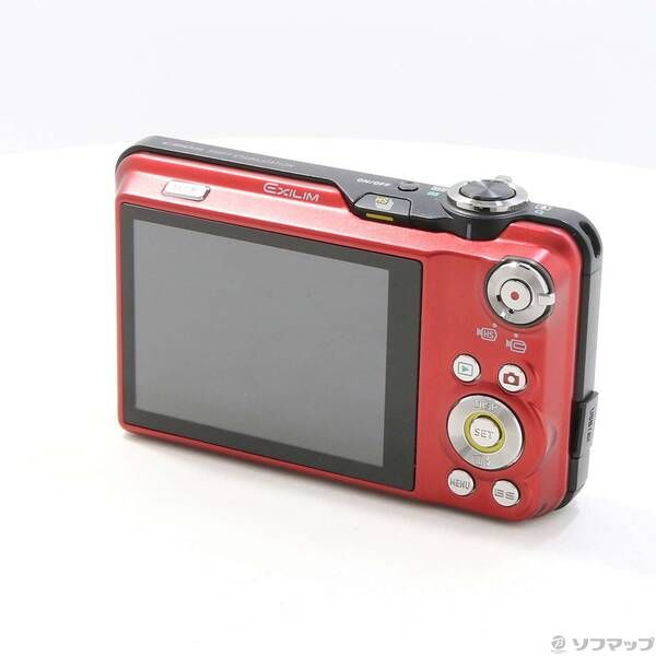 中古品〕 HIGH SPEED EXILIM EX-FC160S RD (1010万画素／5倍