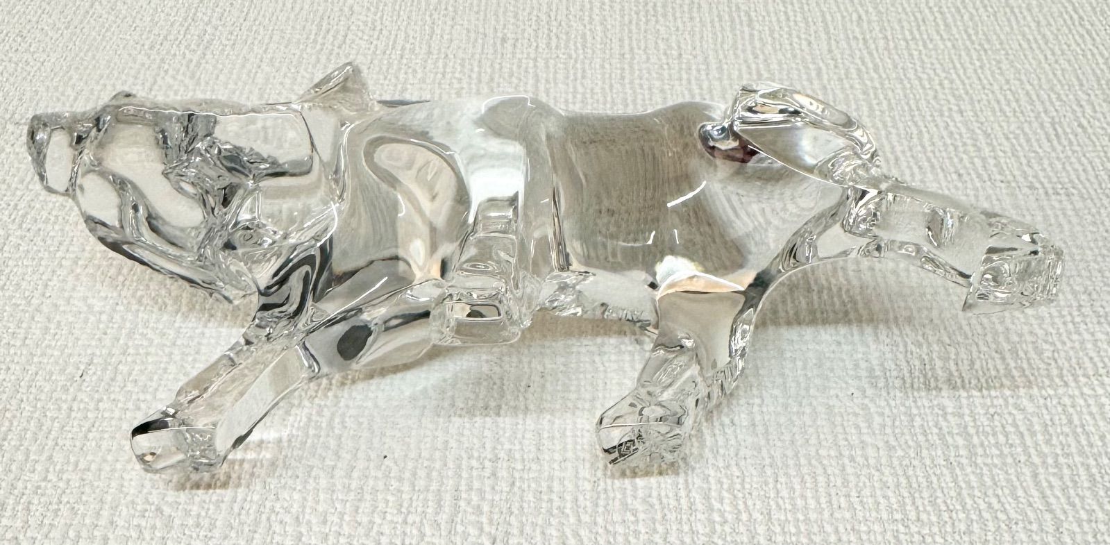 バカラ 猪 Baccarat イノシシ 置物 干支 - メルカリ
