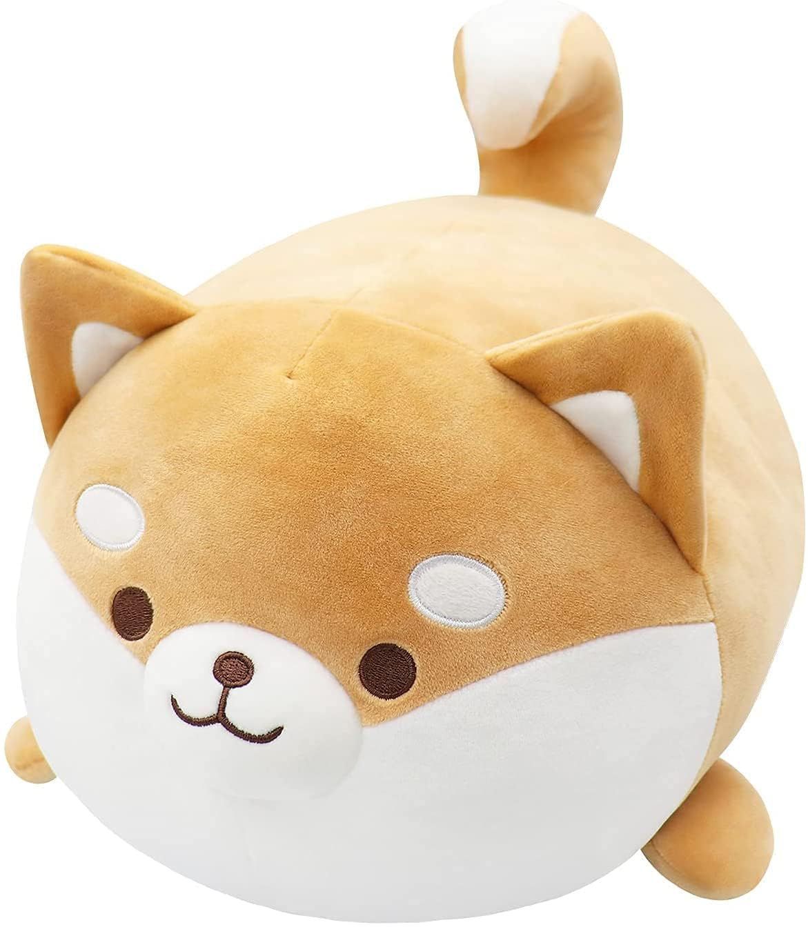 新品 Homehalo柴犬 ぬいぐるみ 大きい 超可愛い 柴犬抱き枕 リアル 犬 ぬいぐるみ スーパーもちもちぬいぐるみ 丸っこい イヌクッション 柔らかい 添い寝枕 癒される抱き枕 気持ちいい抱き枕 多機能 椅子 ソファー背当て ふわふわ 面白いギフト・お祝