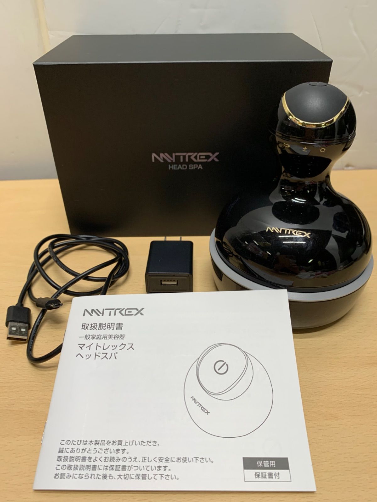 【新品•未使用】MYTREX HS-1808B マイトレックス MYTREX 公式 ヘッドスパ (HS-1808B) 専用 交換用