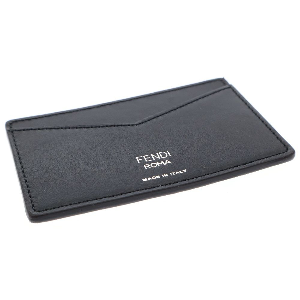 FENDI (フェンディ) ズッカ柄 パスケース カードケース ブラウン