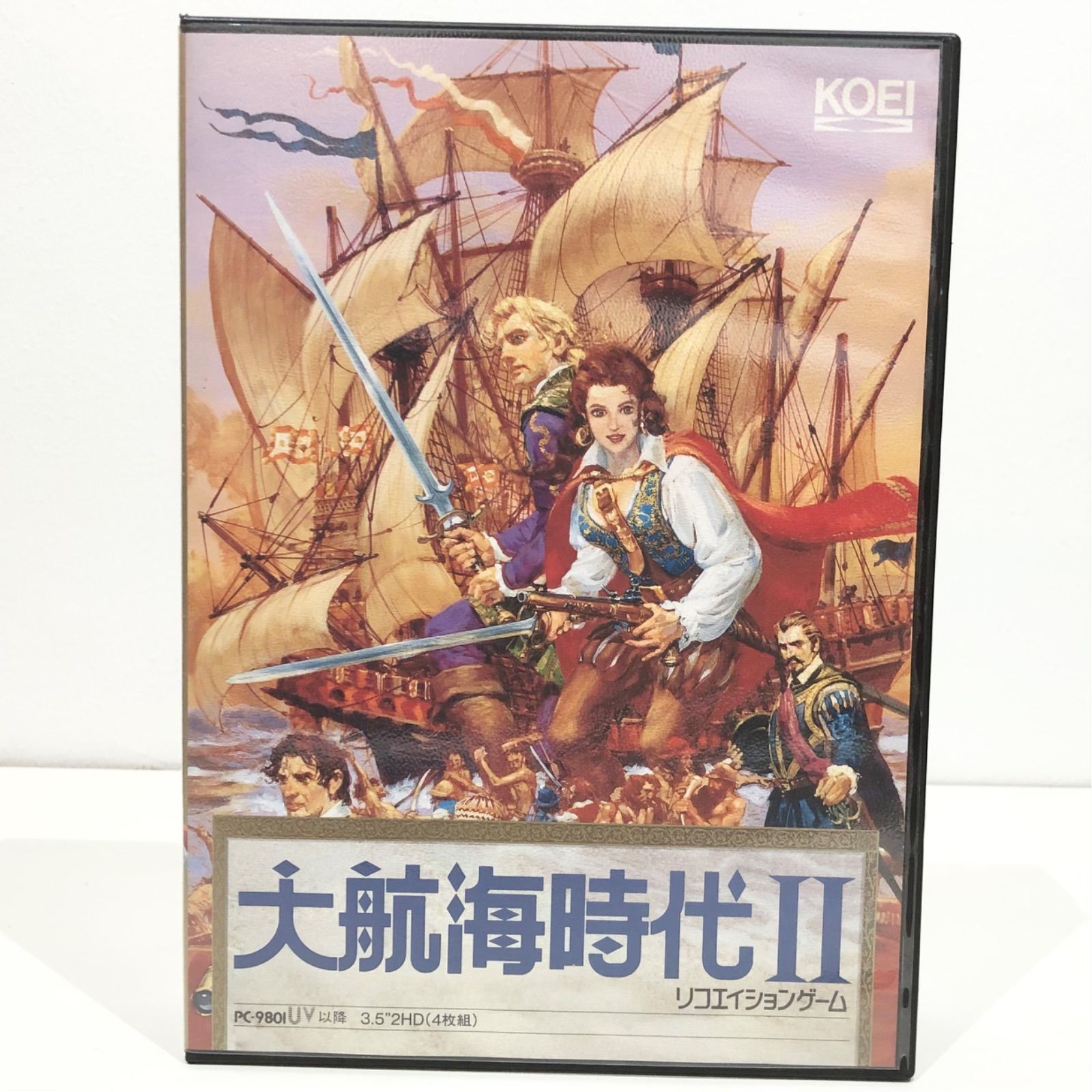 922 大航海時代 Ⅱ リコエイションゲーム PC-9801 光栄 KOEI コーエー ディスプレイ コンピュータゲーム フロッピーディスク  PCゲーム ゲームソフト 大航海時代2 3.5