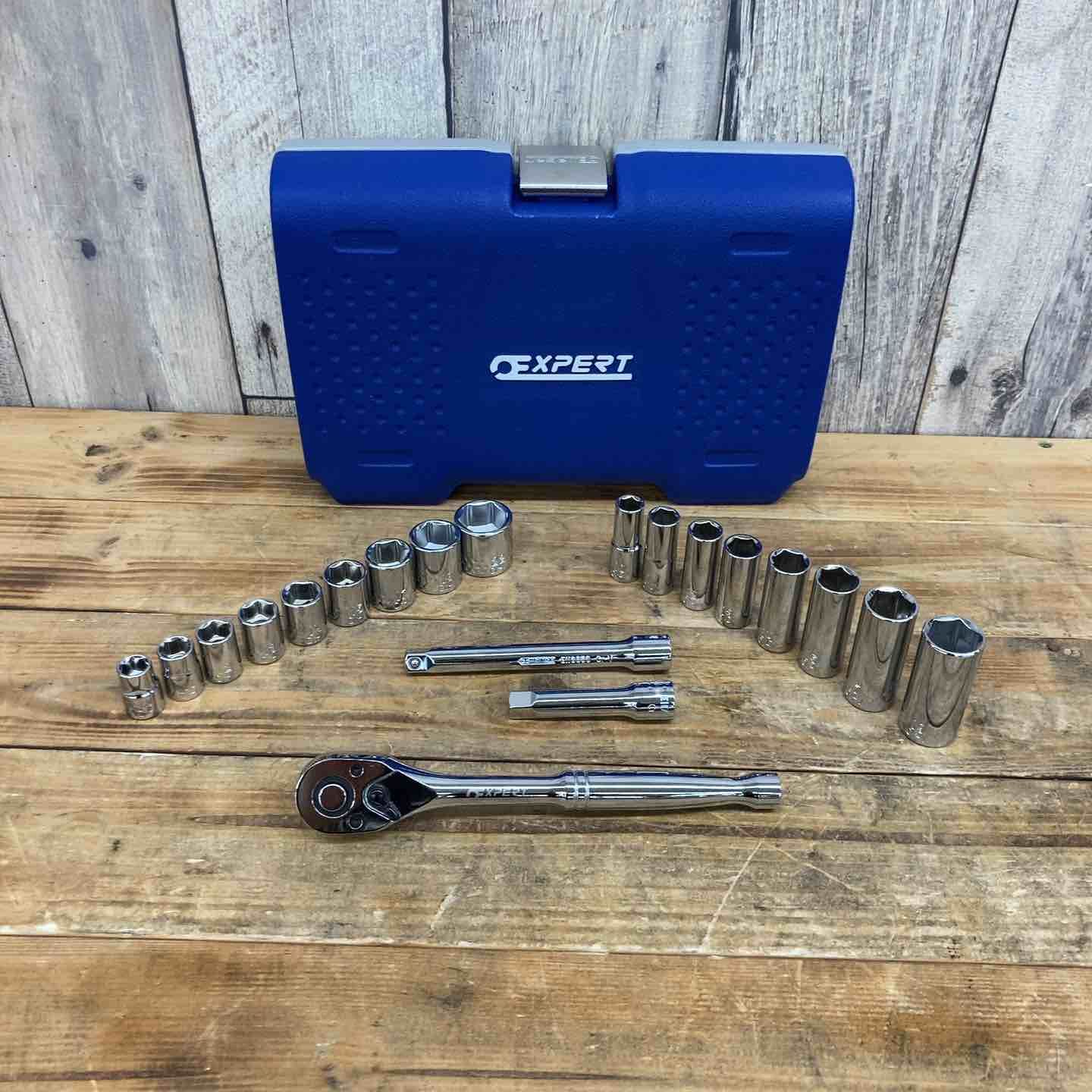 EXPERT 20-PC.3|8” ドライブメタリックソケットセット E034830-US 東大和店