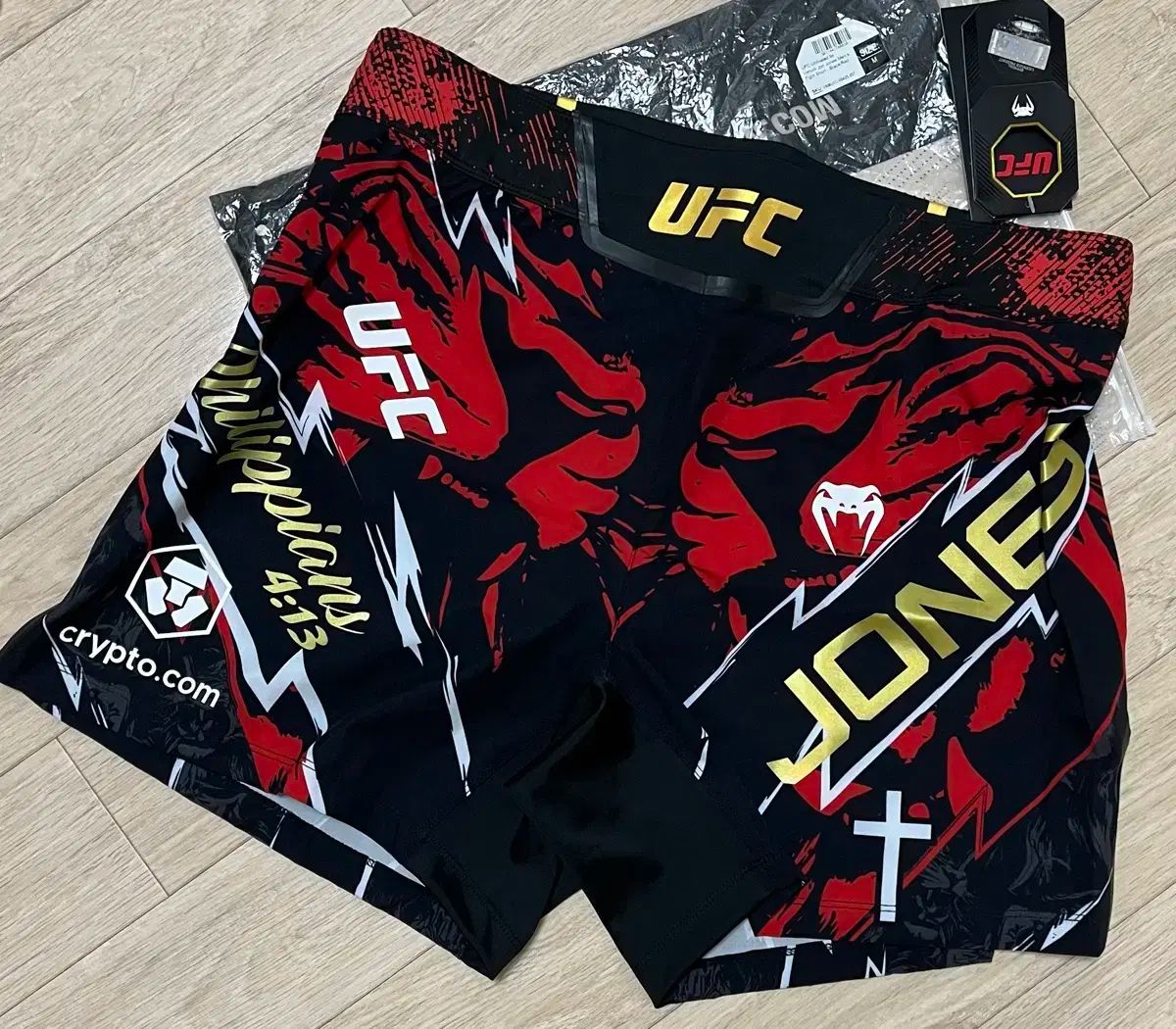 UFC ヴィーナム ジョンジョーンズ 戦い ショートパンツ M サイズ