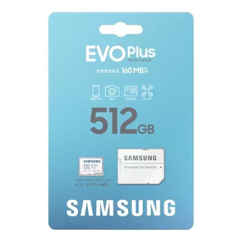 Samsung EVO Plus microSDXC メモリーカード 512GB 160MB/秒 U3 V30 A2 ?MB-MC512SA/APC (2024シリーズ) 0