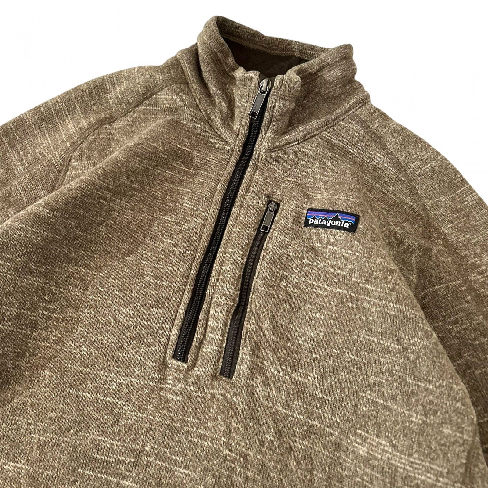 NFL 90s ハーフジップ フリース ブラウン オレンジ BROWNS（古着通販  