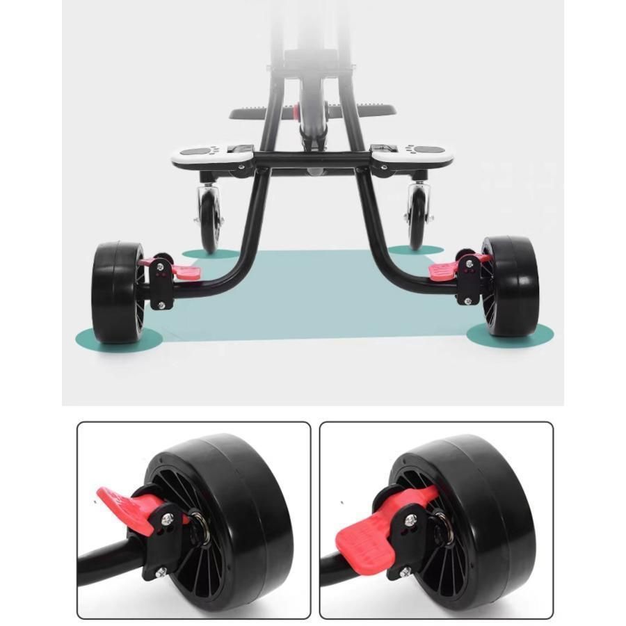 ミッフィー & メラニー キックスクーター 折り畳み式 フットブレーキ