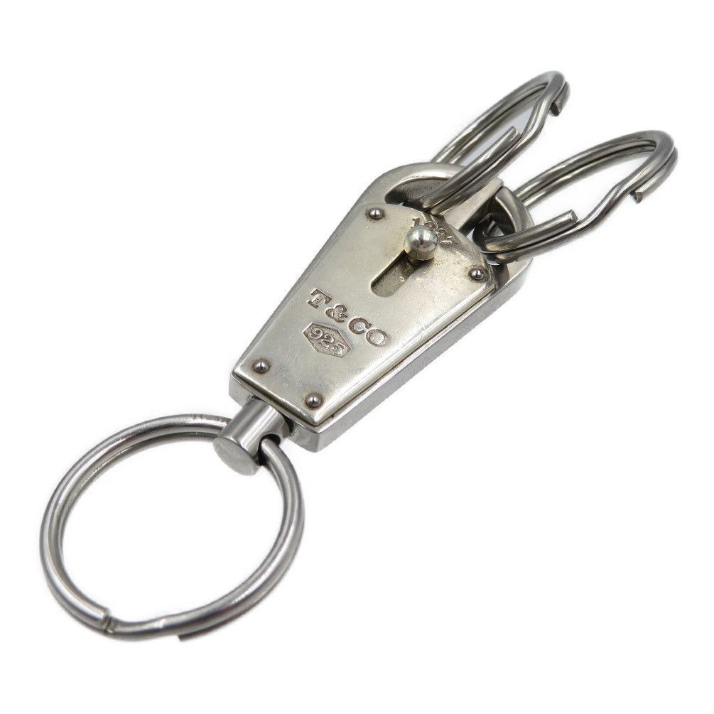 ティファニー メイカーズバレット 1837 キーリング silver925 ティファニー1837 メイカーズバレットキーリング925