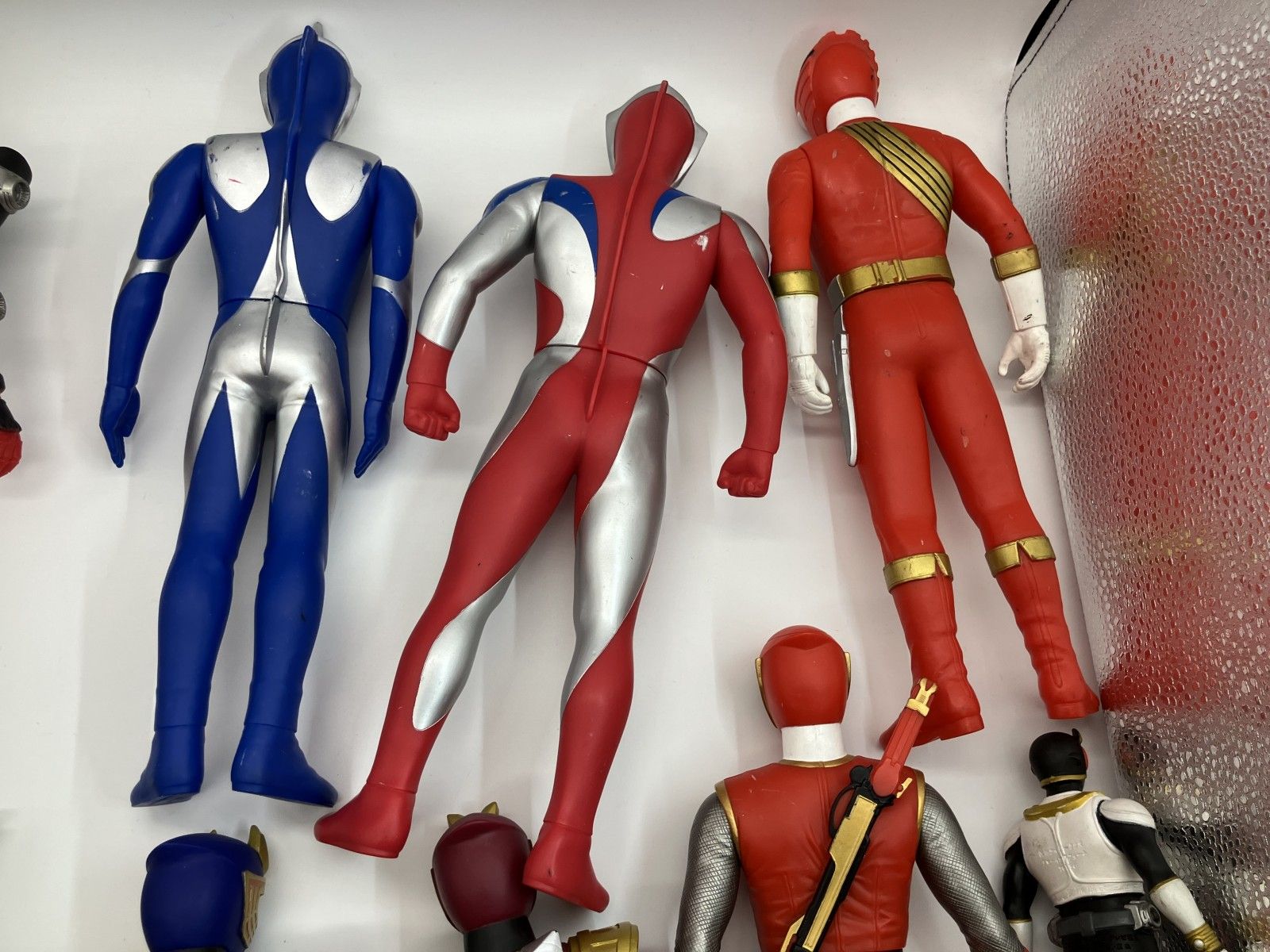 ソフビ、 レンジャー・仮<!-利用不可文字-!>ライダー フィギュアセット 