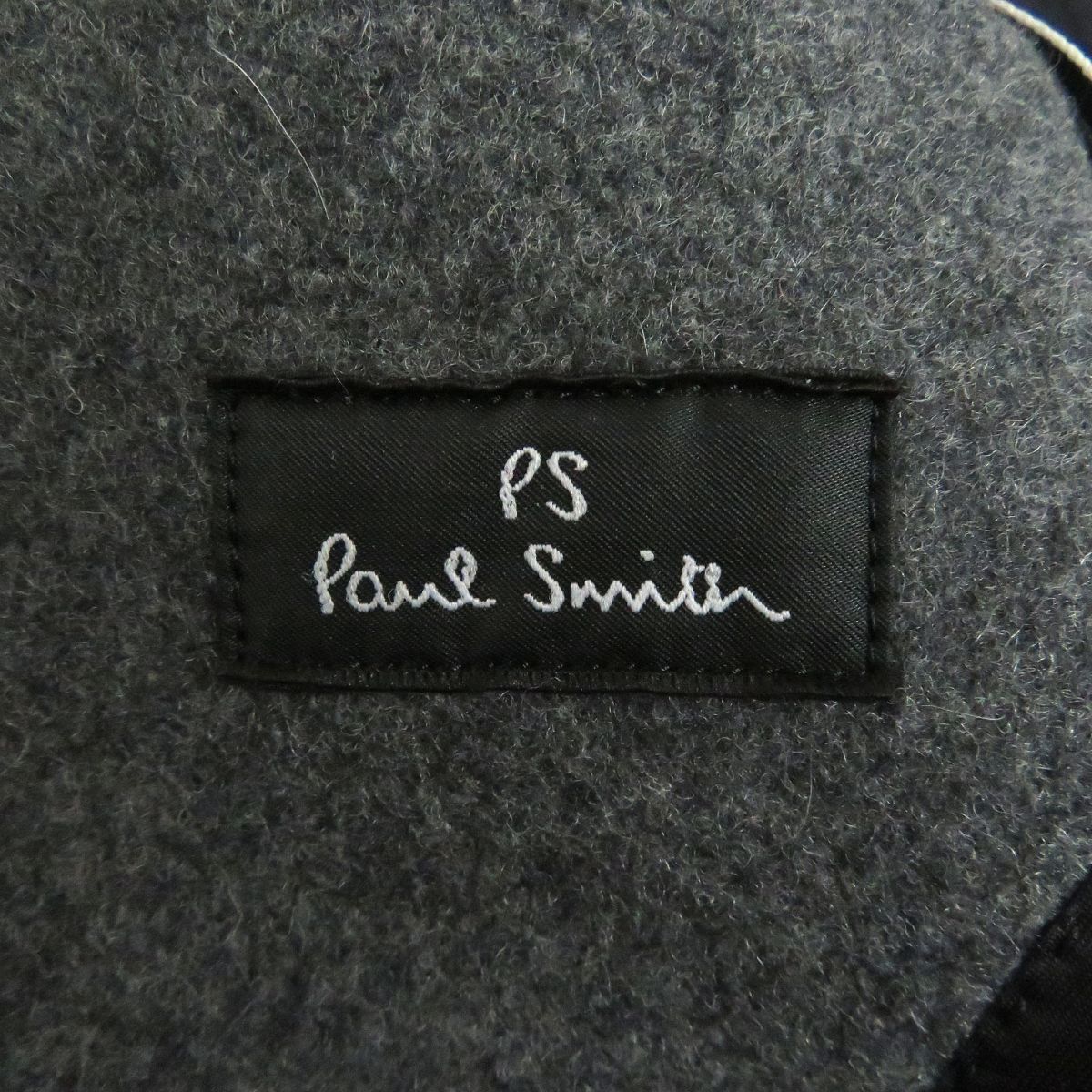 美品□PS Paul Smith ポールスミス 無地 イカリボタン エポレット付き