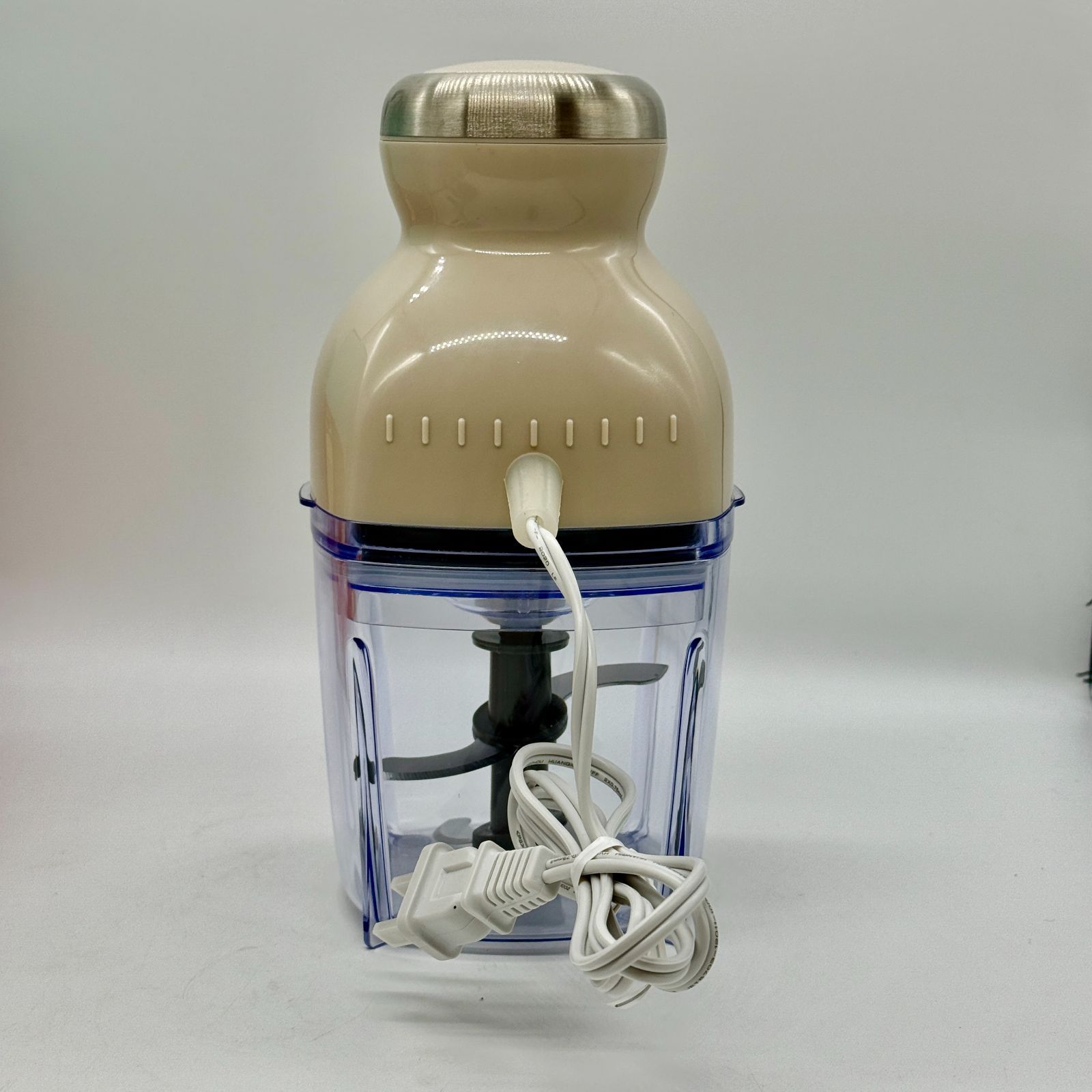 レコルト＞コードレスカプセルカッターボンヌ クリームホワイト