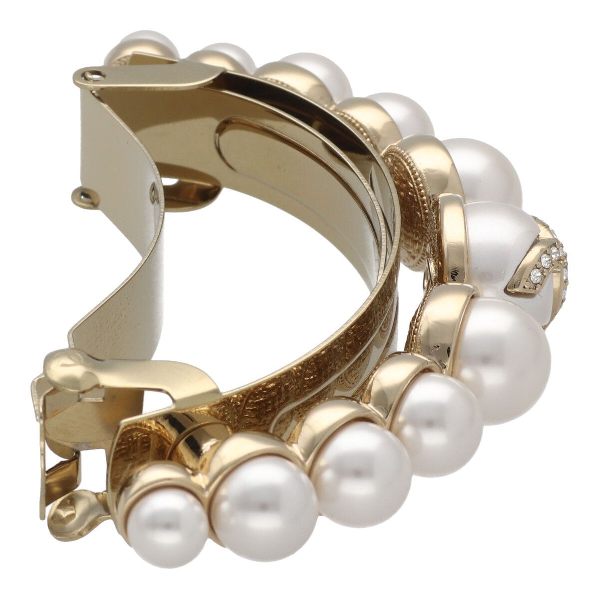 CHANEL  ヘアアクセサリー　パールバレッタ　お値下げしました。 楽天市場】【中古】 CHANEL シャネル ココマーク フェイクパール