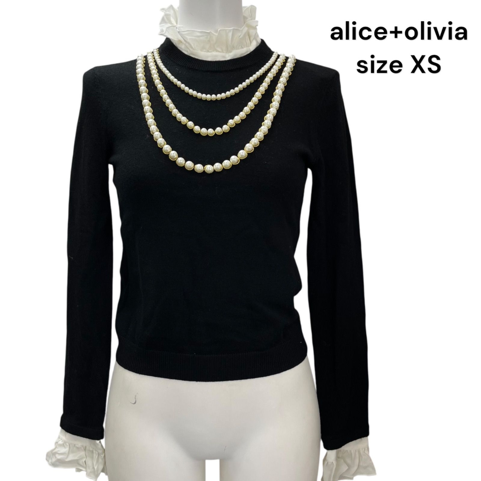 アリスオリビア alice + olivia ニット ブルゾン Alice+Olivia(アリスオリビア) ニット・セーター(レディース