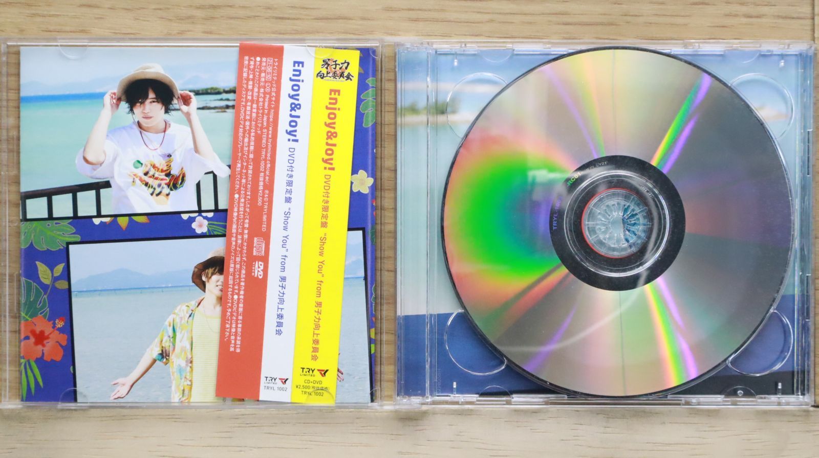 中古CD☆Show You from 男子力向上委員会/□ Enjoy＆Joy![DVD付