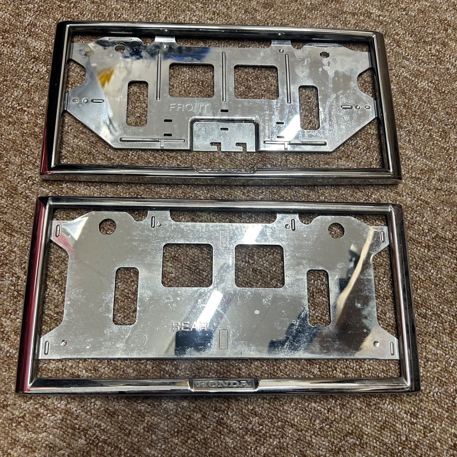 ホンダ ナンバーフレーム 前後セット 【公式通販】