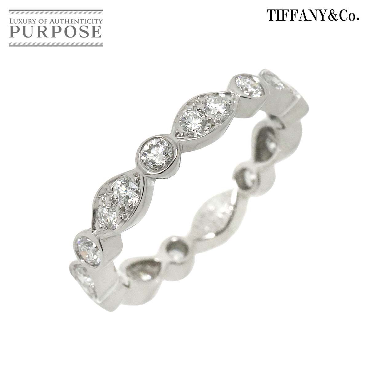 ティファニー TIFFANY&Co. ジャズ グラジュエイテッド 9号 リング フル 
