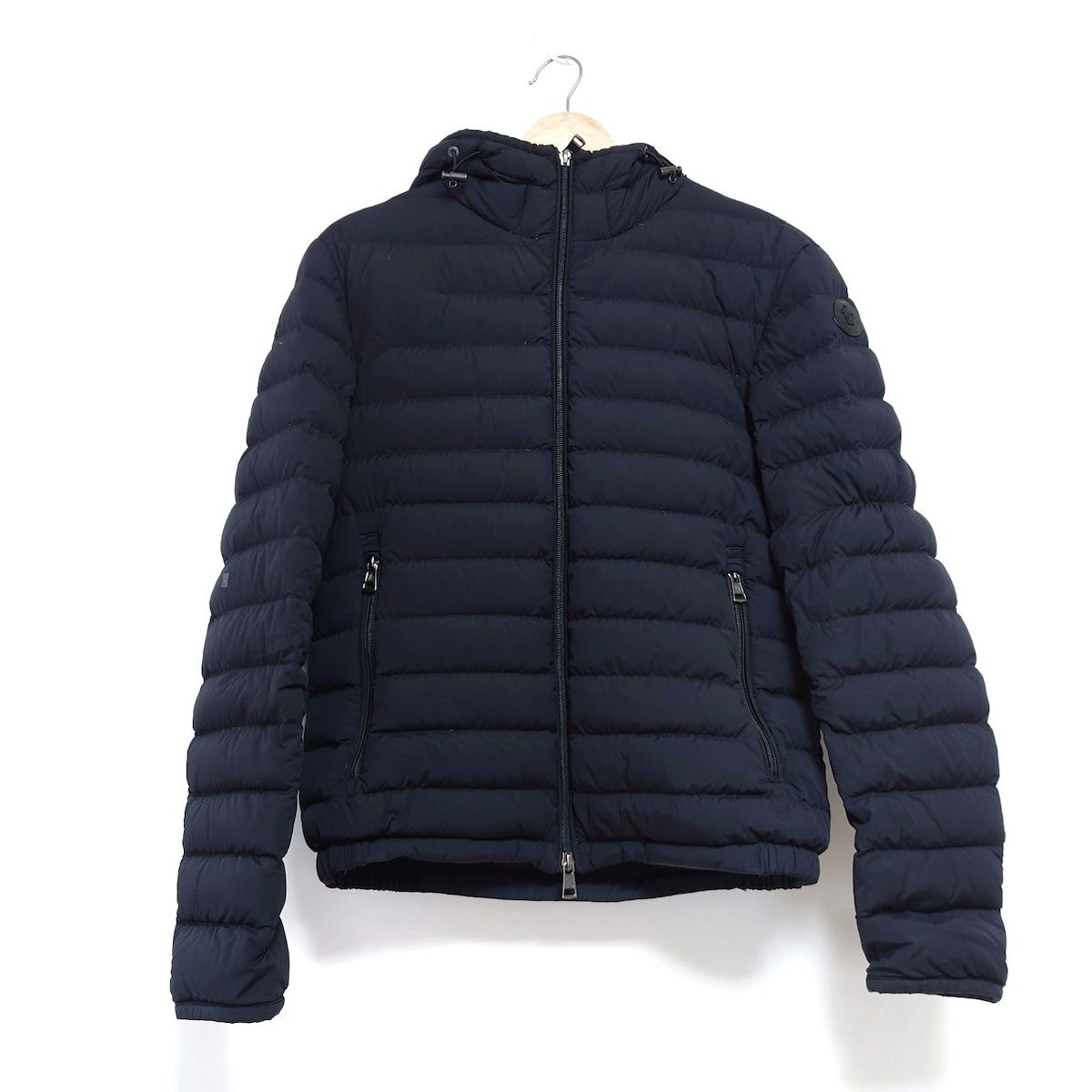 MONCLER(モンクレール) ダウンジャケット サイズ0 XS メンズ GABIN GIUBBOTTO ZIND-16-2685 黒  DOUDOUNE ELASTIQUE/冬物 - メルカリ