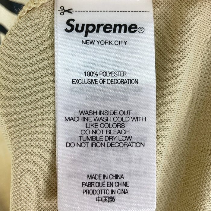 ☆Supreme×ZOO YORK シュプリーム×ズーヨーク Soccer Jersey ゴールド  