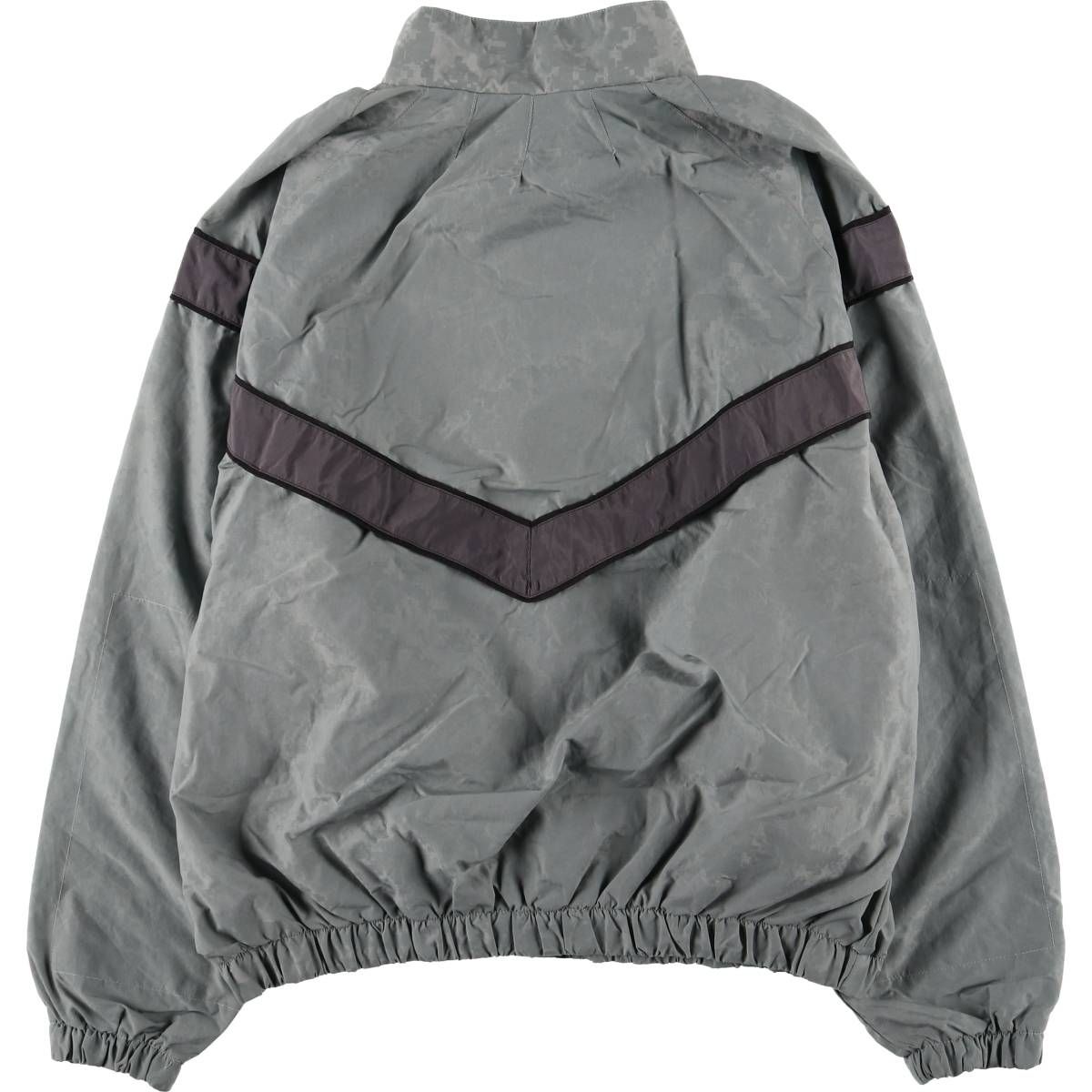 古着 SKILCRAFT 米軍実品 U.S.ARMY PFU トレーニングジャケット ACU デジタルカモ ナイロンジャケット LARGE-REGULAR eaa584611