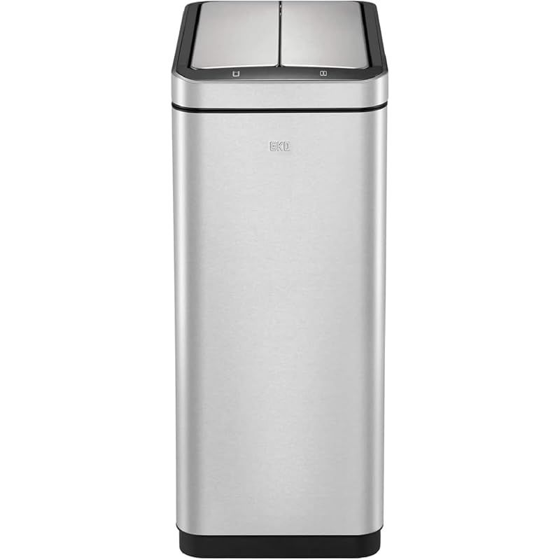EKO ゴミ箱 自動開閉 デラックスファントム シルバー 30L センサー ふた付き インナーボックス有り EK9287MT-30L