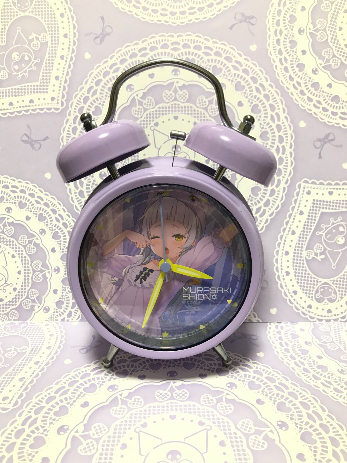 ホロライブ 紫咲シオン 活動3周年記念 紫咲シオンのボイス入り目覚まし時計