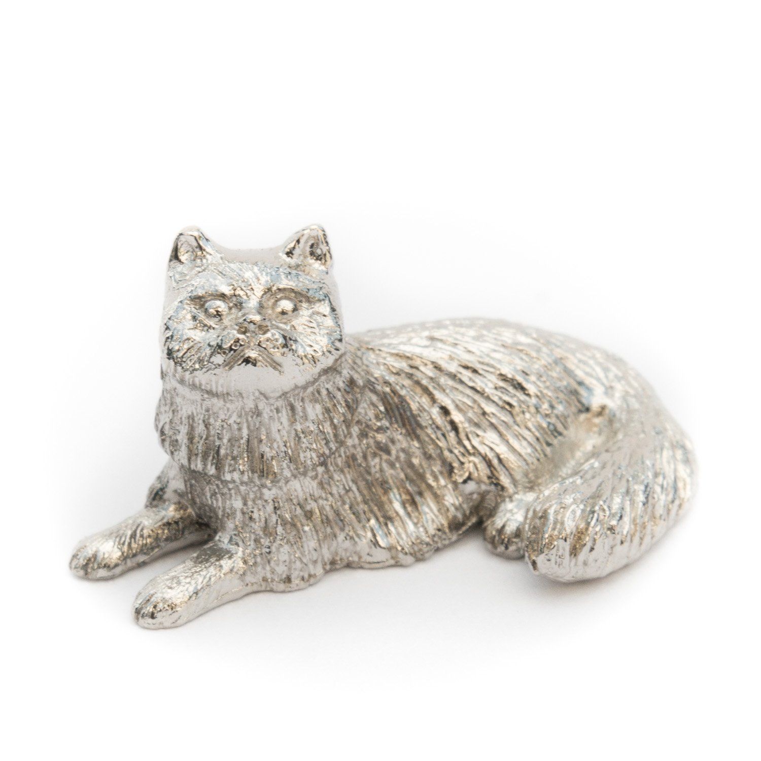 【本物保証，100%新品】 ネコ（猫）（くつろぎ姿） イギリス製 アニマル アート フィギュア コレクション その他