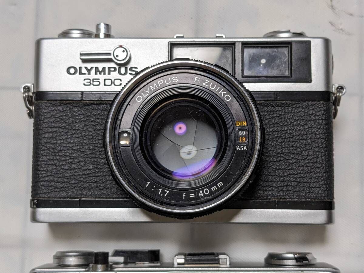 OLYMPUS 35 RC / OLYMPUS 35 DC 2台セット ジャンク OLYMPUS 35 RC / OLYMPUS 35 DC 2台セット ジャンク