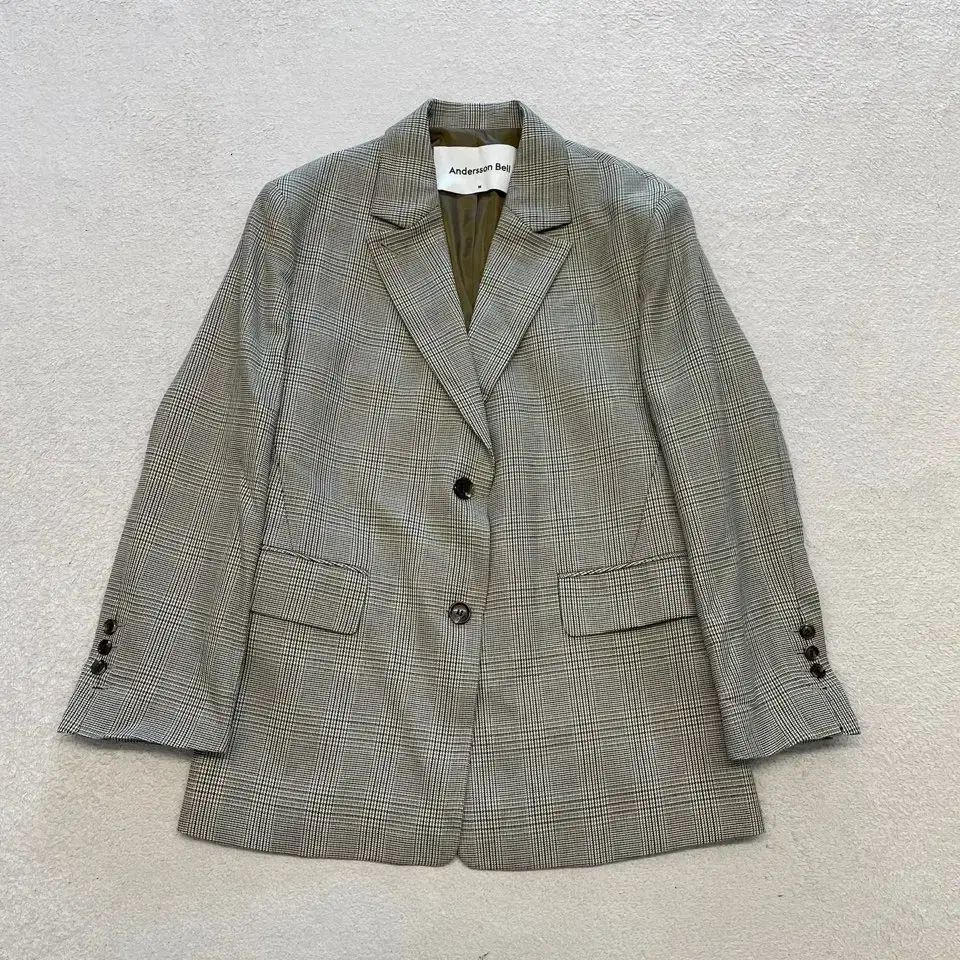 Andersson Bell アンダースンベル レオ グレン チェック ブレザー ジャケット M