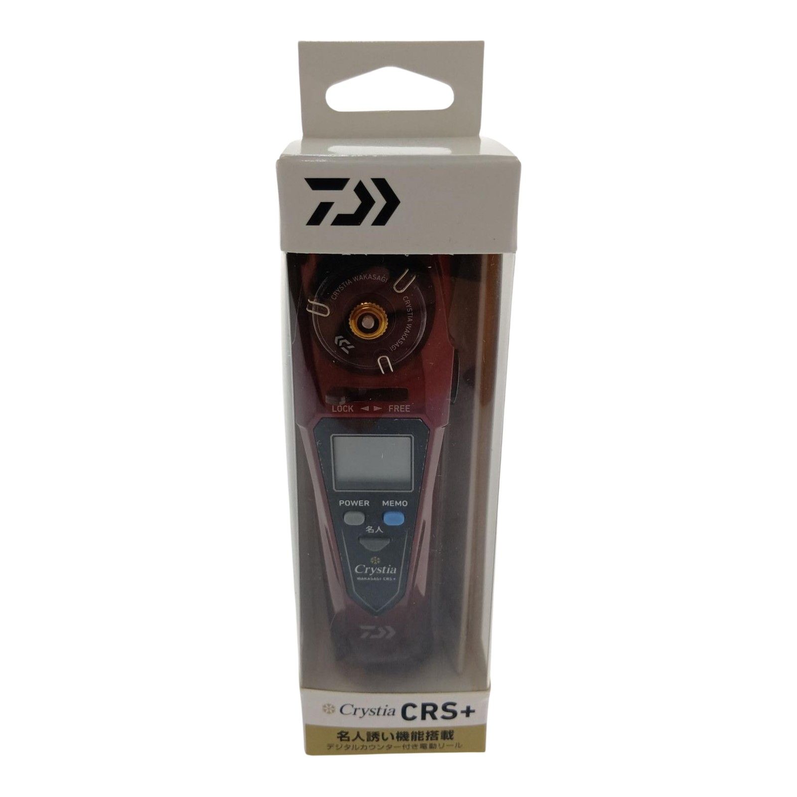 □□DAIWA ダイワ ワカサギ電動リール クリスティア ワカサギ CRS 03402147 レッド