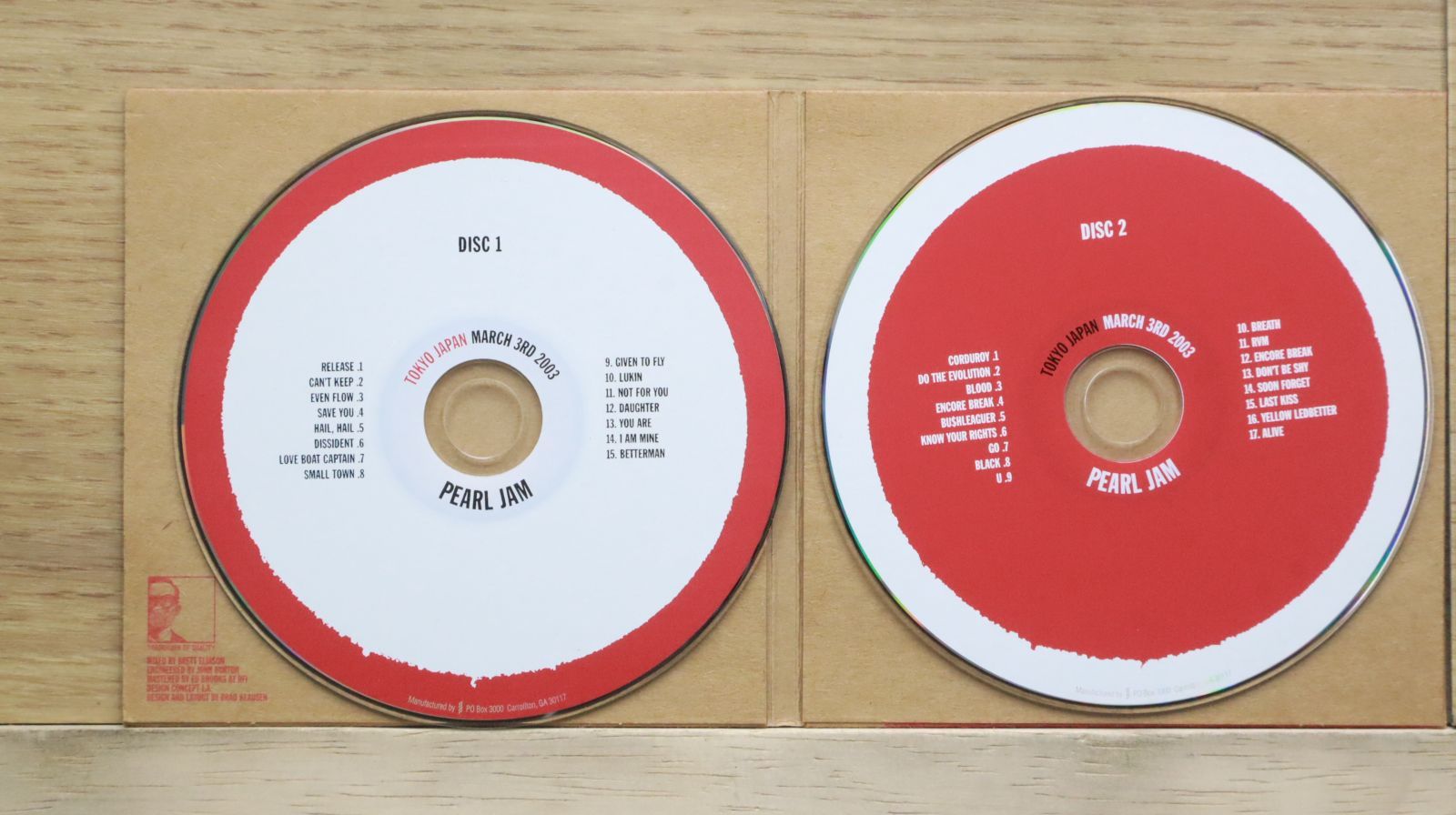 【中古】 Live From Japan パール・ジャム 中古CD☆パール・ジャム/Pearl Jam□ Tokyo Japan: March 3rd