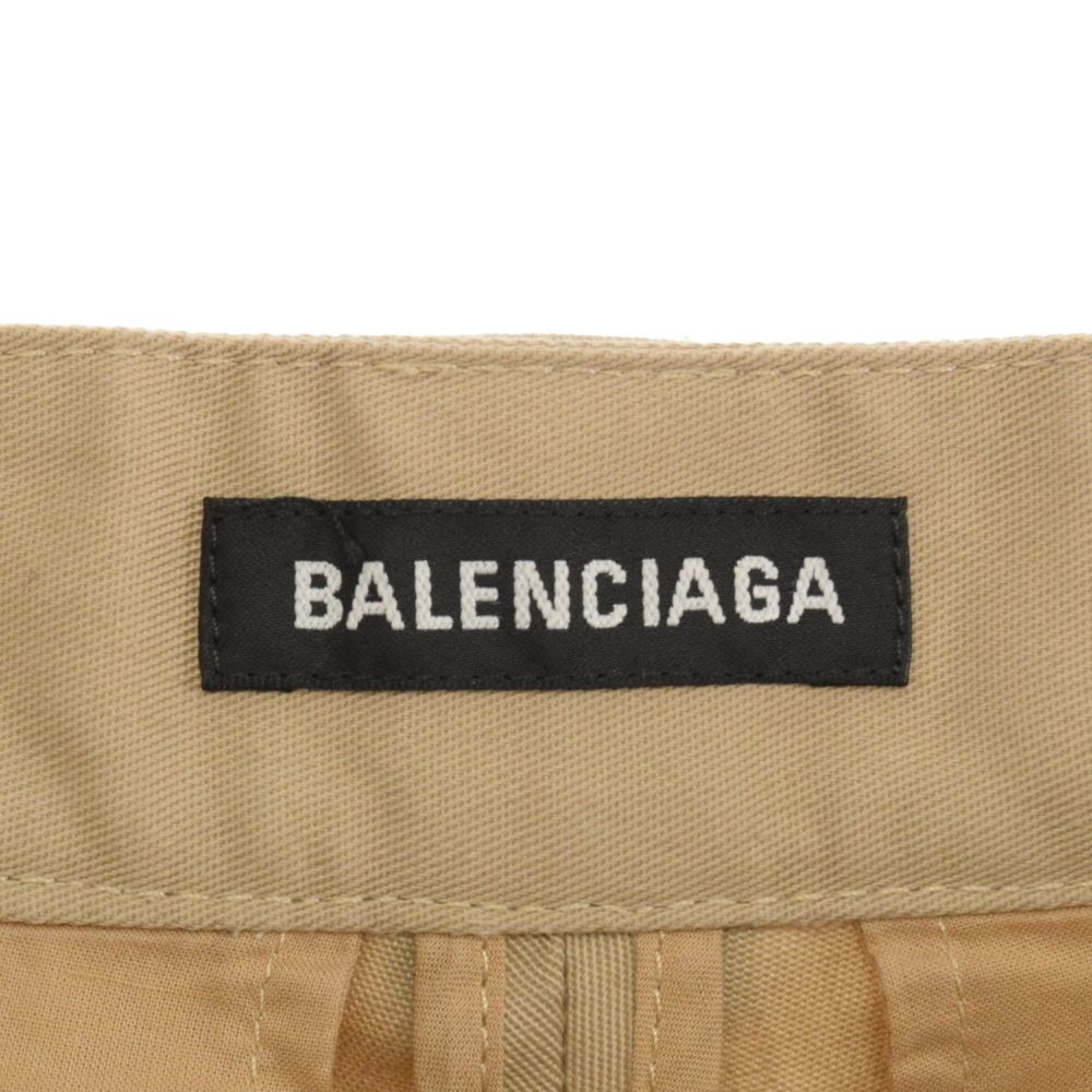 BALENCIAGA (バレンシアガ) クロップドチノハーフパンツ ベージュ