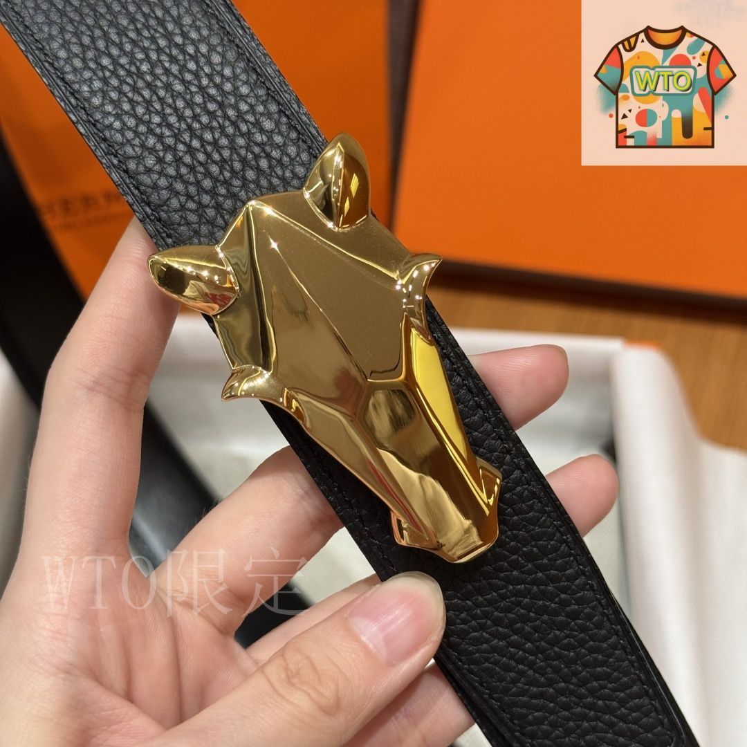 今日特価】Herm?s エルメス Yachting バックル ダブルフェイス