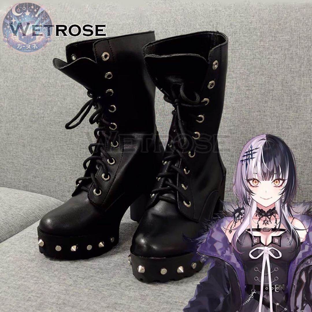 高い素材。【専門店限定】 vtuber ホロライブEN シオリ ノヴェラ コスプレ衣装 ウィッグ 靴追加可 コスチューム ハロウィン仮装 イベント衣装 コスプレセット 高品質コスプレ 再現度高め