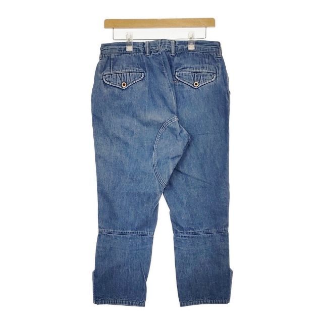 45R/45rpm bakkuri ジョッパーズパンツ デニムパンツ ブルー