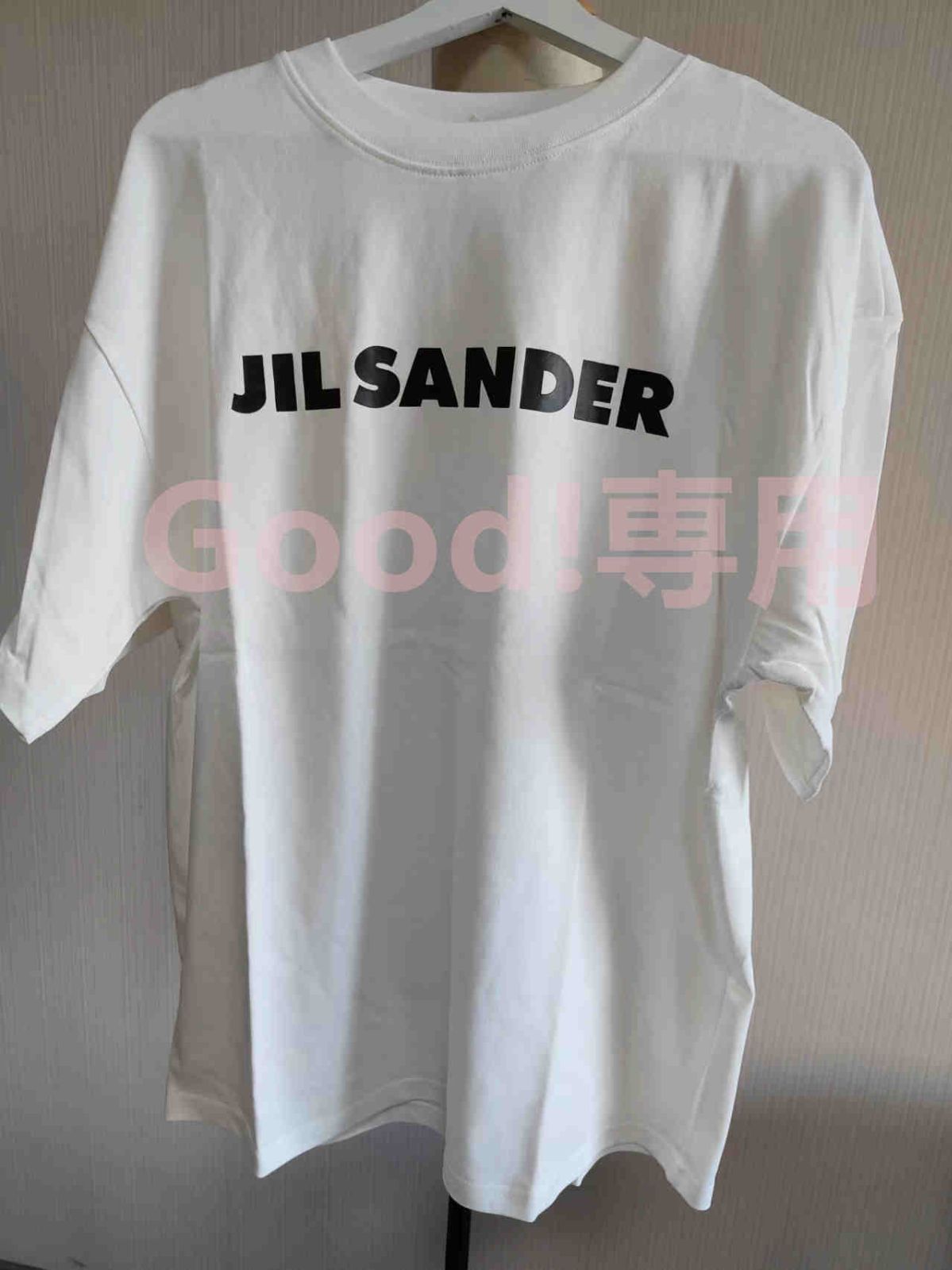 【値下】ジルサンダー JIL SANDER  Tシャツ 半袖  男女兼用 ホワイト