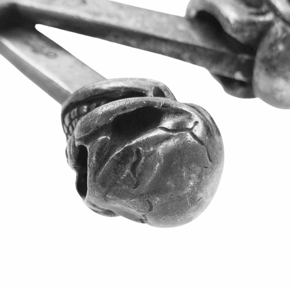 STOP LIGHT/ストップライト 2 Skull Bangle/2スカル ゴールドメタル バングル /000 STOPLIGHT ストップライト 2 Skull Piston Top 2スカル ピストン