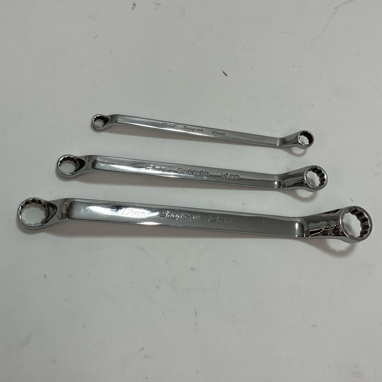 Snap-on スナップオン 工具 ハンドツール 両口メガネレンチ XOM810|1214|1719 3本セット