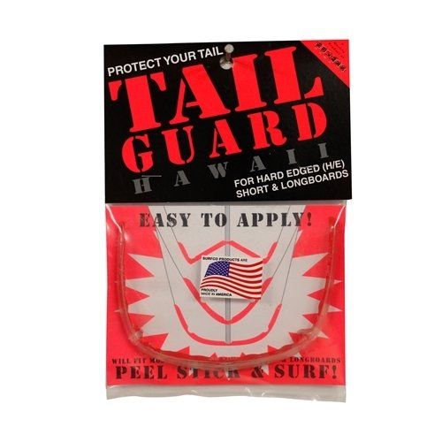 Surfco Hawaii Surf Co テールガード (色とサイズをお選びください) (クリア、レギュラー) [クリア] [Regular]