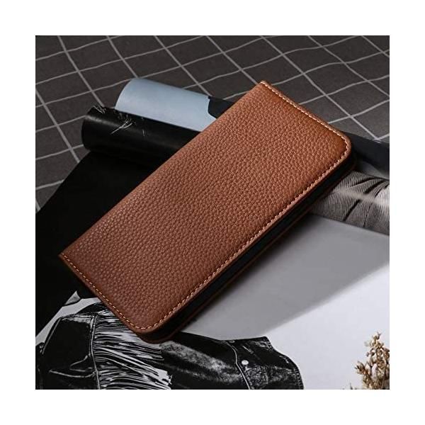 HANATORA] iPhone12 Pro Max ケース 手帳型 本革 シュリンクカーフ 