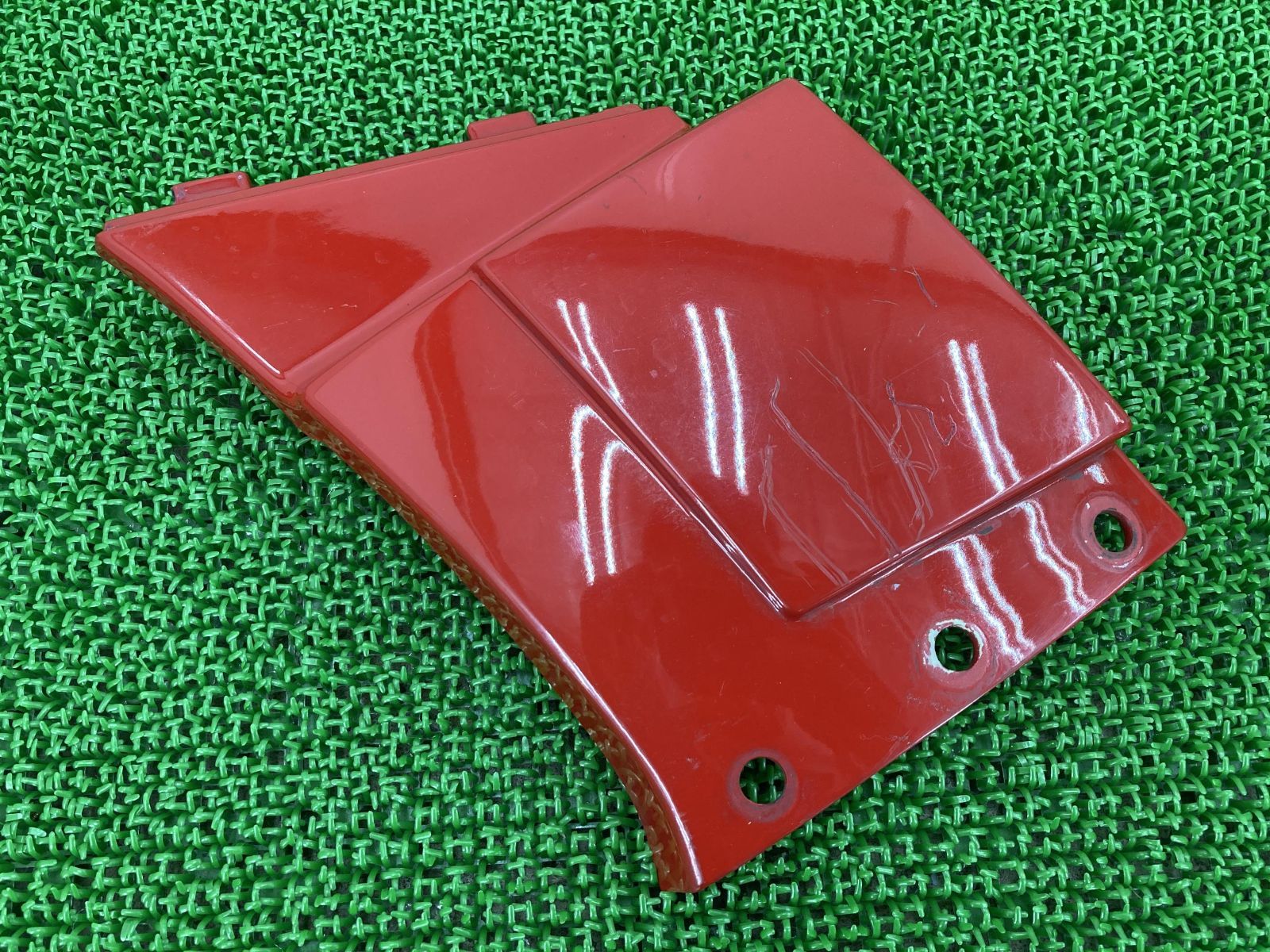 750ターボ サイドカウル 左カウル赤 55028-1053 カワサキ 純正 中古
