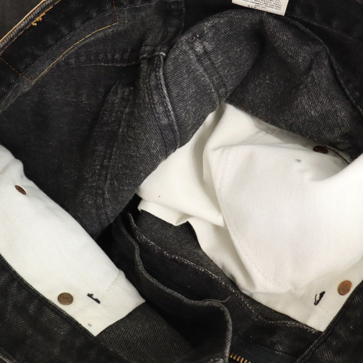 Levi’s リーバイス 90s 10912 オールド オレンジタブ ボタン裏219 後染め デニムパンツ M グレー メンズ Levi's リーバイス 90s 10912 オールド オレンジタブ ボタン裏219 後