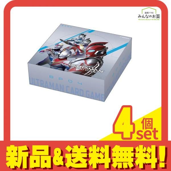 ウルトラマンカードゲーム ブースターパック BP04 希望と光の覚醒 24パック入BOX 4個セット