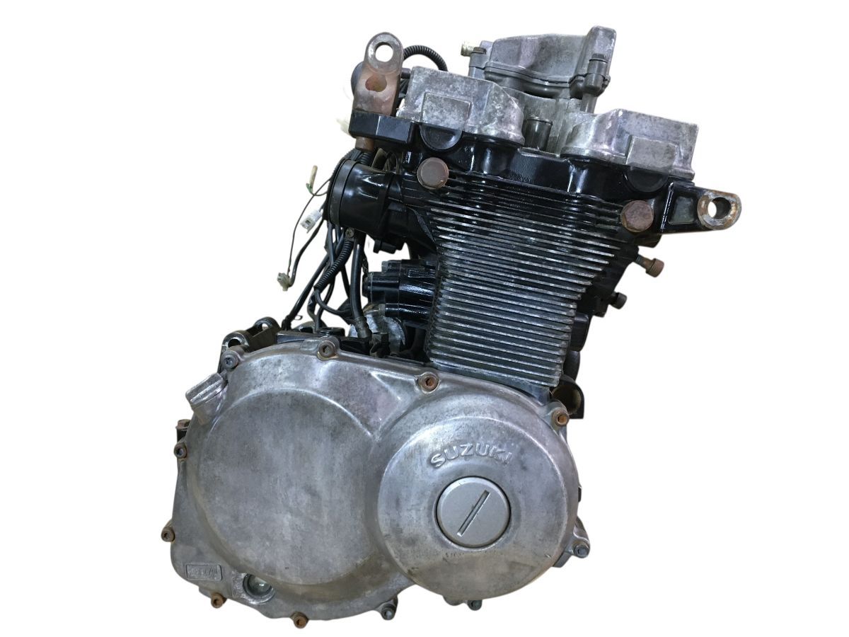 SUZUKI バンディット400 GK75A クランキングOK エンジン ジャンク 部品取り ＯＨベースにも 3Ｋ3Ｋ3Ｋ2Ｋ 2758-Z4298