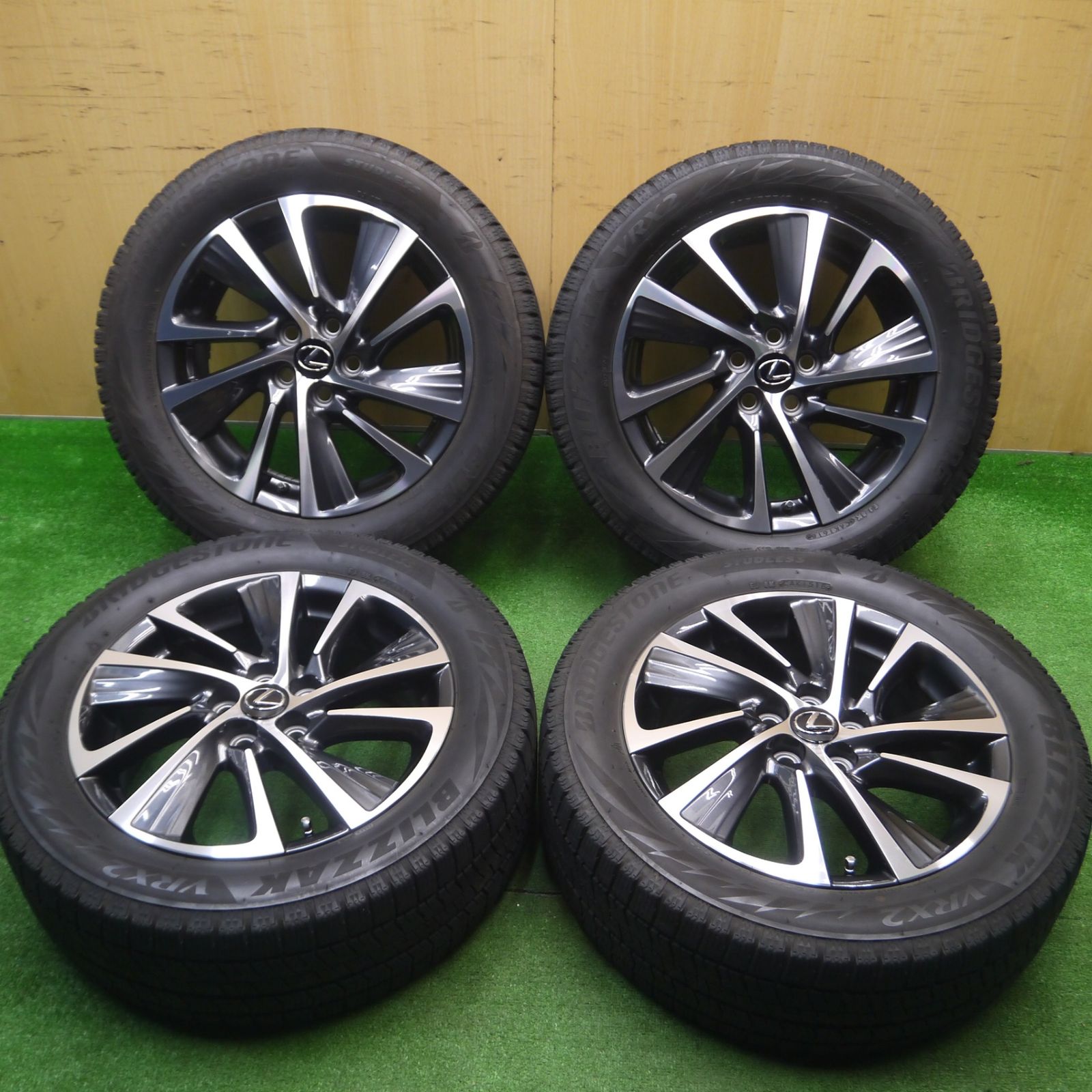 送料無料] キレイ☆レクサス CT 純正 205/55R16 スタッドレス ブリヂストン ブリザック VRX2 16インチ  PCD100/5H☆4121108Hス - メルカリ